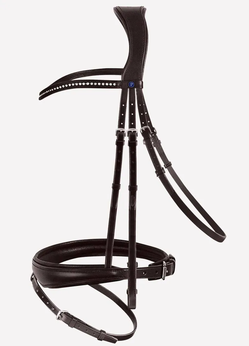 Passier Blu Spirit Snaffle Bridle Havana